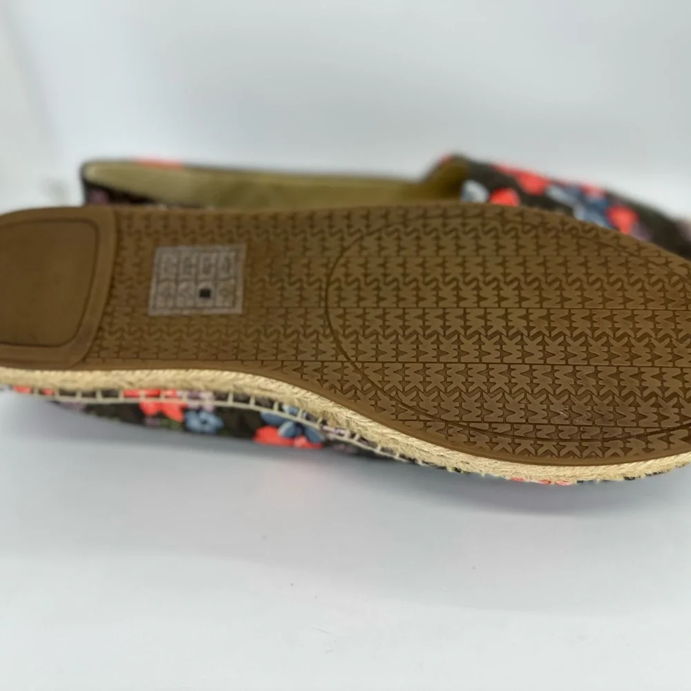 New!Michael Kors Womens Kendrick Slip-On Brown Floral signature logo siz… - Picture 16 of 16